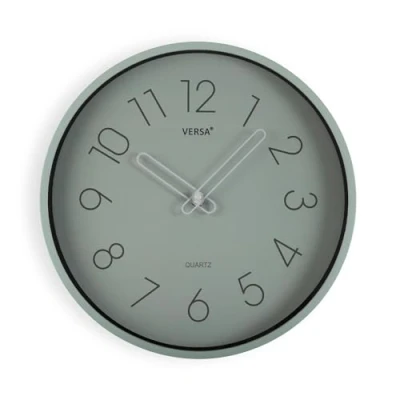 Imagen de Versa Relojes de Pared Estilo Clasico, Medidas (Al x L An) 30 4 cm, Color Verde