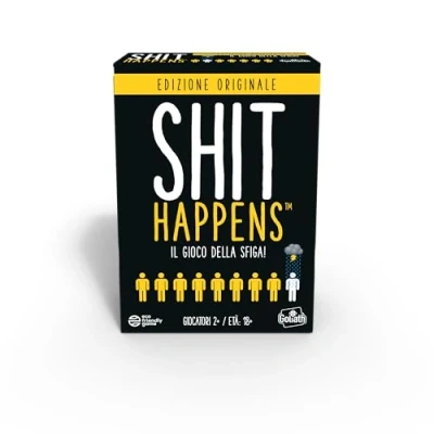 Imagen de GOLIATH Shit Happens Original, Juego de Sfiga, Cartas a Partir 18 años, Divertido para Fiestas, Juegos Fiesta y