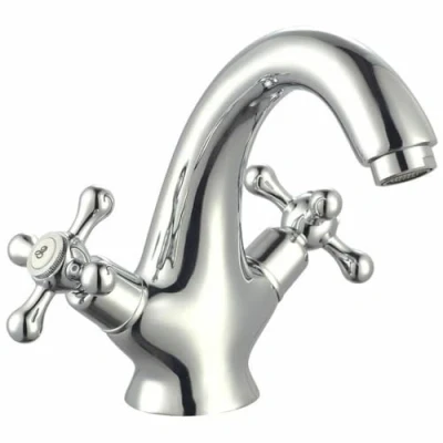 Imagen de Rousseau 4056674 Beverley grifo monomando de lavabo fijo cromado