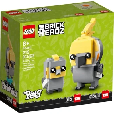 Imagen de LEGO BrickHeadz 40481 Juego de cacatúas