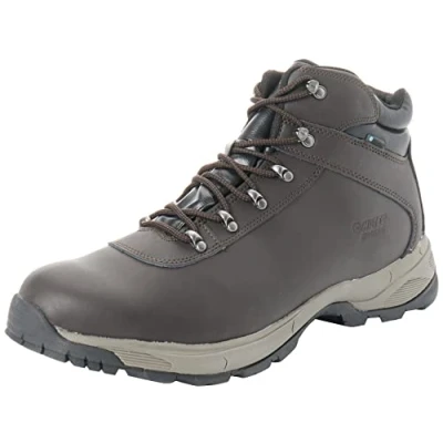 Imagen de Hi Tec Eurotrek Lite WP, Botas de Senderismo Hombre, Marrón (Dk Chocolate 41), EU