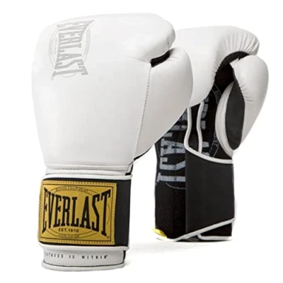 Imagen de Everlast 1910 Classic Guantes De Boxeo para Entrenamiento, Blanco, 340 G (12 Oz)
