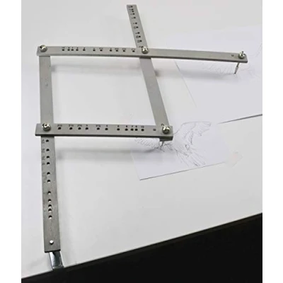 Imagen de Graphoplex Pantógrafo (madera, 35 cm), color gris