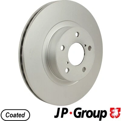 Imagen de JP GROUP 4663100100 Disco de freno Eje delantero 277 24 5 ventilado revestido SUBARU: Impreza II Berlina, Legacy 5, I Berlina