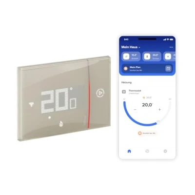 Imagen de Termostato BTICINO Smarther With Netatmo XM8002 de empotrar Arena
