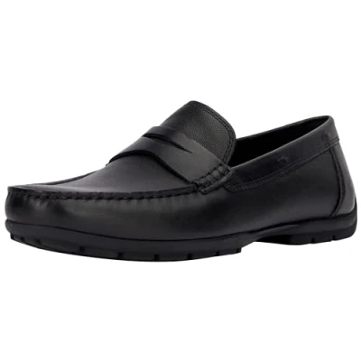 Imagen de Geox U Moner W 2fit D, Mocasin Hombre, Negro, 42 EU