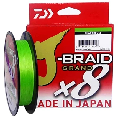 Imagen de Daiwa J Braid Grand X8E 0.24mm 135m CH Hilo trenzado