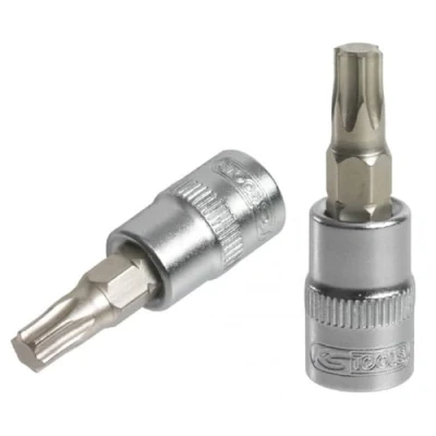 Imagen de KS Tools 922.1479 TORX® Llave de vaso destornillador (1/4&quot;, L.37 mm, serie ULTIMATE®, cromo, vanadio, acabado cromado satinado)