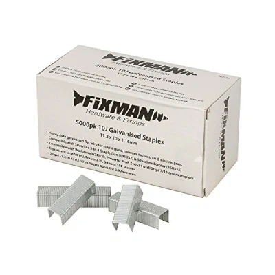 Imagen de Fixman 983163 punti metallici zincati 10j, argento, set di 5000 pezzi