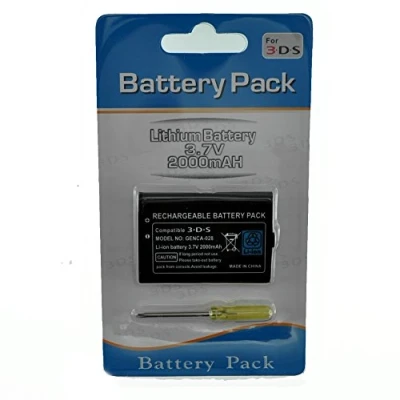 Imagen de Batería Recargable de Ion Litio para NINTENDO 3DS 3, 7v 2000mah
