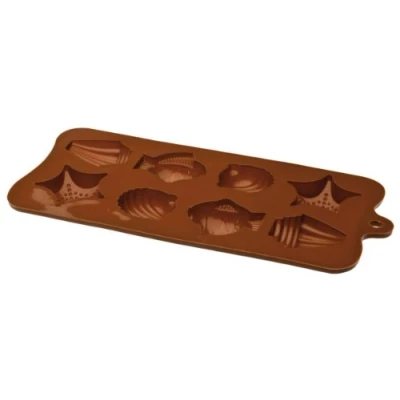 Imagen de Ibili Molde BOMBON Silicona Chocolate MAR, Stainless Steel