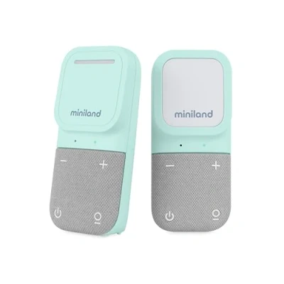 Imagen de Miniland Vigilabebés de Audio Digitalk Lite, Monitor para Bebés con Bidireccional, Alcance 300 m