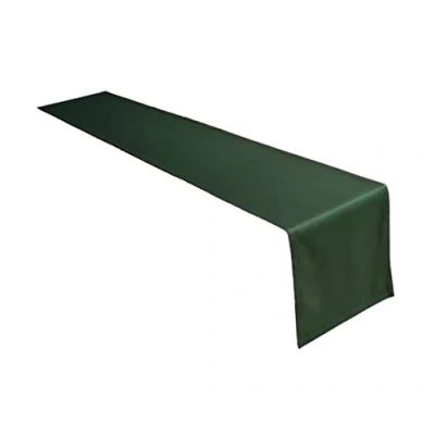 Imagen de Lemos Home Camino de Mesa algodón, colección Concepto, Color y tamaño a Elegir (Camino 40 x 250 cm, Verde Oliva)