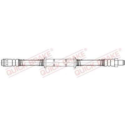 Imagen de QUICK BRAKE 32.843 Latiguillos de Freno 455 M10x1 MERCEDES BENZ: Clase S Berlina