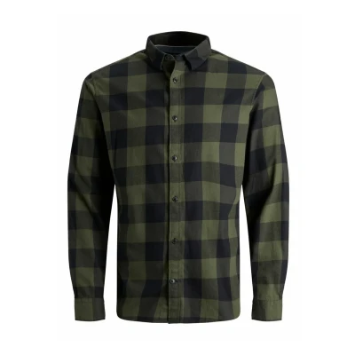 Imagen de Jack &amp; Jones Jegingham Camisa, Hombre, Talla: XXL, Dusty olive