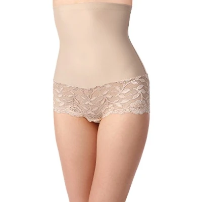 Imagen de Bellivalini Braga Faja Reductora Cintura Alta Mujer BLV50 104 (Beige, XL)