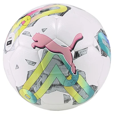Imagen de PUMA Orbita 4 HYB FIFA Pelotas básicas unisex para adultos, color blanco y multicolor