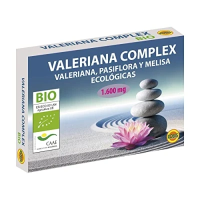 Imagen de Robis Valeriana Complex Bio Complemento Alimenticio Ecológico 60 Cápsulas