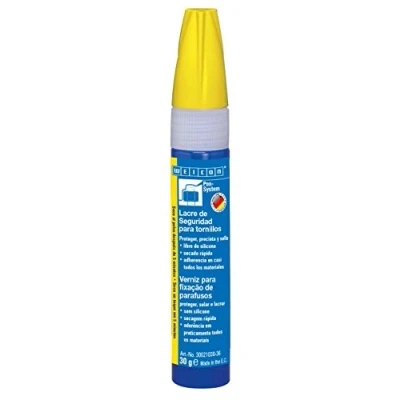 Imagen de WEICON Lacre de Seguridad para tornillos 30 g Bloqueo y protección Amarillo