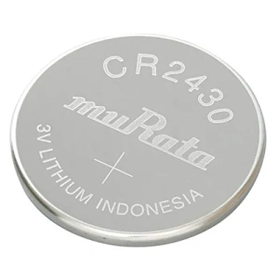 Imagen de Murata CR2430 BEABAE Pilas de botón CR 2430 (Litio, 300 mAh, 3 V, 5 Unidades)