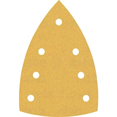 Imagen de Bosch Professional 10x Lijas Expert C470 con 7 agujeros (para Madera dura, Pintura sobre madera, 100 x 150 mm, grano 180, accesorios Multilijadora)