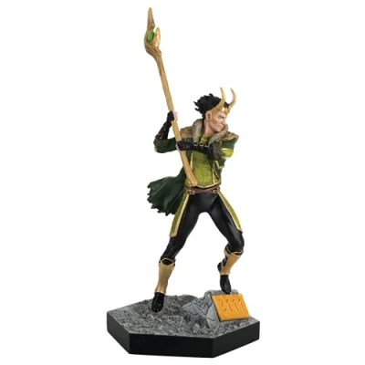 Imagen de Eaglemoss Figura Loki Pose De Batalla Escala 1:18, MMFUK070