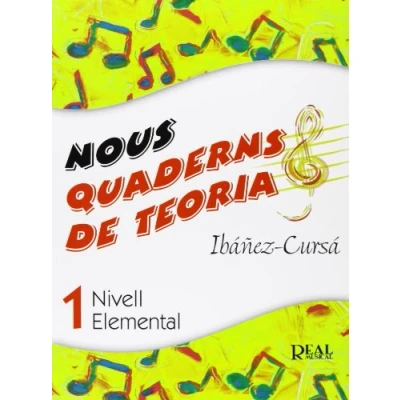 Imagen de Nous Quaderns de Teoria, Vol.1 Nivell Elemental (RM Teoria la musica)