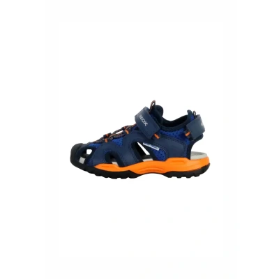 Imagen de Geox À Scratch Borealis Sandalias de senderismo para niños, Talla: 31, Royal orange Zapatos