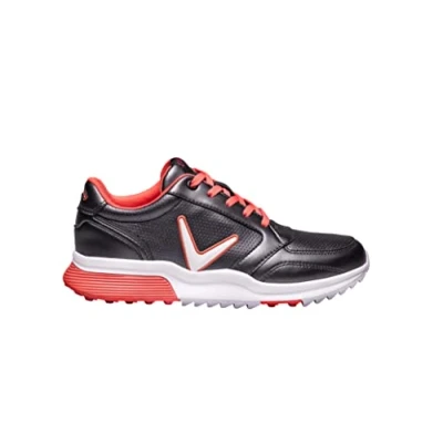 Imagen de Callaway Aurora Zapatos de Golf, Lady Charcoal/Coral, 38 EU