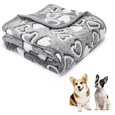 Imagen de Nobleza Manta Suave de Felpa para Perro, Mantas Mullida Perros Gatos Conejos y Otras Mascotas, Lavable, Sofá Cama 100 * 80 cm