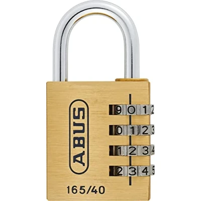 Imagen de Abus 165/20 Candado combinación latón 20mm 3 dígitos