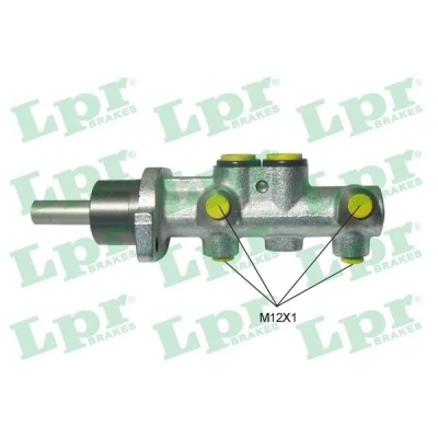 Imagen de LPR 6226 Cilindro Maestro de Freno 19 Fundición gris 12 X 1 (4) VOLKSWAGEN: Polo IV Hatchback, Berlina, SKODA: Fabia I Hatchback