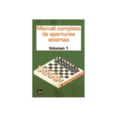 Imagen de Manual completo de aperturas abiertas Vol. 1 (AJEDREZ)