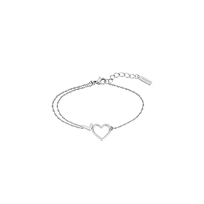 Imagen de Lacoste Volte Pulsera, Mujer, Talla: One Size, Silber