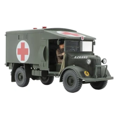 Imagen de Tamiya 32605 1:48 Ambulancia Brit. 2to. 4x2 modelismo, Kit de plastico, Militar, maqueta