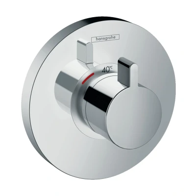 Imagen de Hansgrohe 15741000 ShowerSelect S termostato de gran caudal, empotrado, cromo