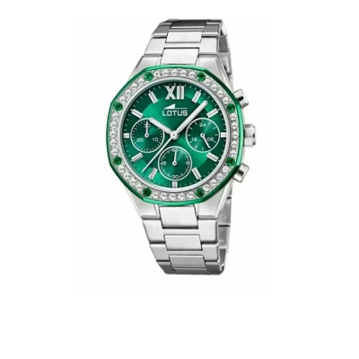 Imagen de Reloj Lotus para Mujer 18872/1 Excellent Caja de Acero Inoxidable 316l Plateado Correa