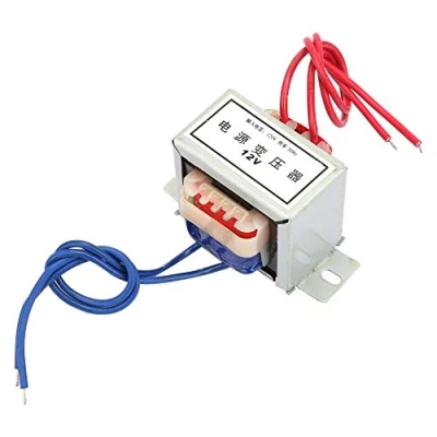 Imagen de Transformador Electrónico Convertidor de Voltaje AC 12V Salida 12W Entrada 220V Potencia Energía Eléctrica Aislado Baja Frecuencia