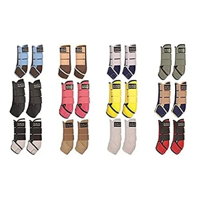 Imagen de HKM Colour Polainas/Gorras para Pies Weiß M