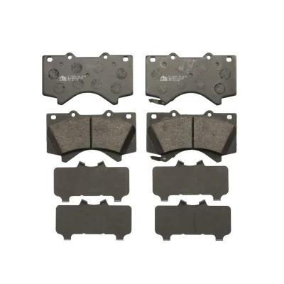 Imagen de ATE 13.0460 5618.2 Juego de pastillas freno con avisador acústico desgaste Chapa antichirridos TOYOTA: Land Cruiser Prado 150