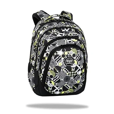 Imagen de Coolpack F010746, Mochila escolar DRAFTER TIC TAC, Multicolor