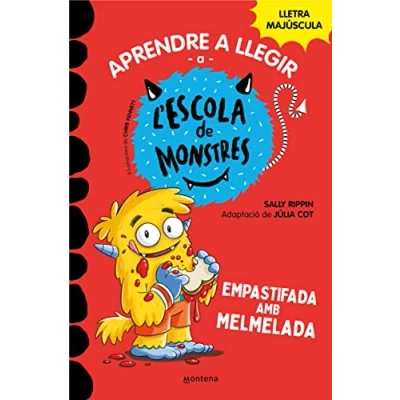 Imagen de Aprendre a llegir l&#039;Escola de Monstres 2 Empastifada Amb melmelada: lletra MAJÚSCULA (llibres per nens partir 5 anys) (Montena)