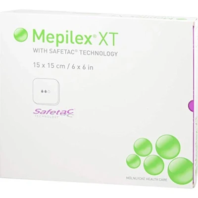 Imagen de Mepilex Aposito Xt 15X15Cm 3U 100 g