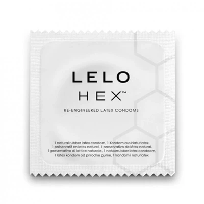 Imagen de LELO HEX Original Condones Ultrafinos con Mayor Resistencia, Preservativos para Hombre, 54 mm de Diámetro (3)
