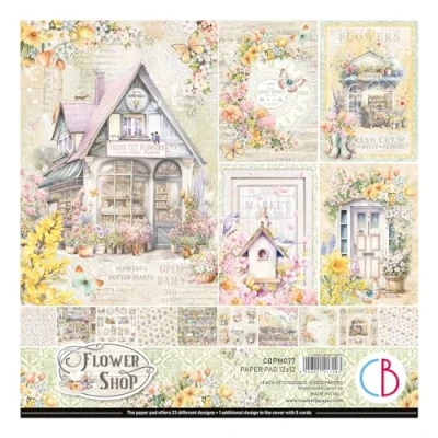 Imagen de Ciao Bella Colección Floristería Paper Pad 12&quot;x12&quot;