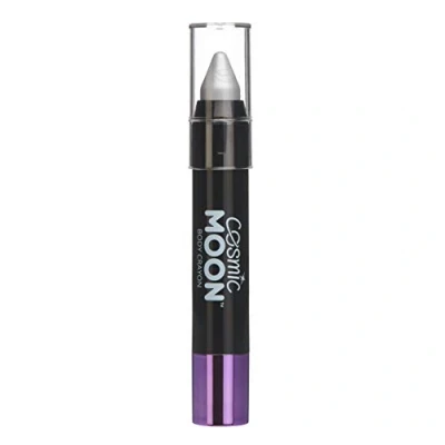 Imagen de Cosmic Moon Maquillaje Metálico de Barra Pintura/Crayón para el Cuerpo y la Cara 3.5g ¡Crea fácilmente diseños metálicos como un profesional! Plata
