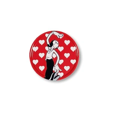 Imagen de Excelsa Olivia Plato de Pizza, Porcelana, Rojo, 31 cm