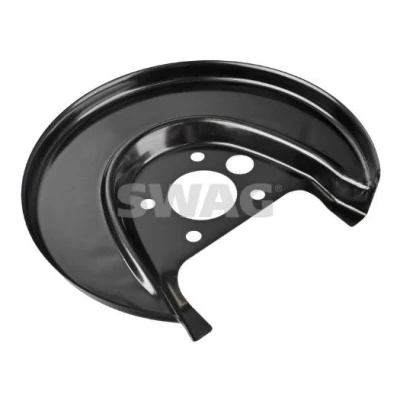 Imagen de SWAG 33 10 7413 Chapa Protectora de Disco Freno Eje trasero izquierda SEAT: Leon I Hatchback, VOLKSWAGEN: Golf 4, 4 Variant