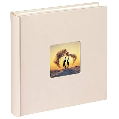 Imagen de walther design Fun FA 208 W Álbum de fotos beis claro (chamois) 30 x cm con cubierta recortada