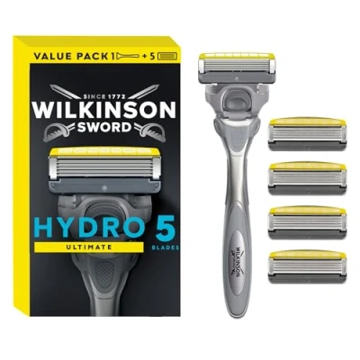 Imagen de Wilkinson Sword Hydro5 Skin Protection Advanced Special Pack Paquete con 1 mango y 5 cuchillas de carga